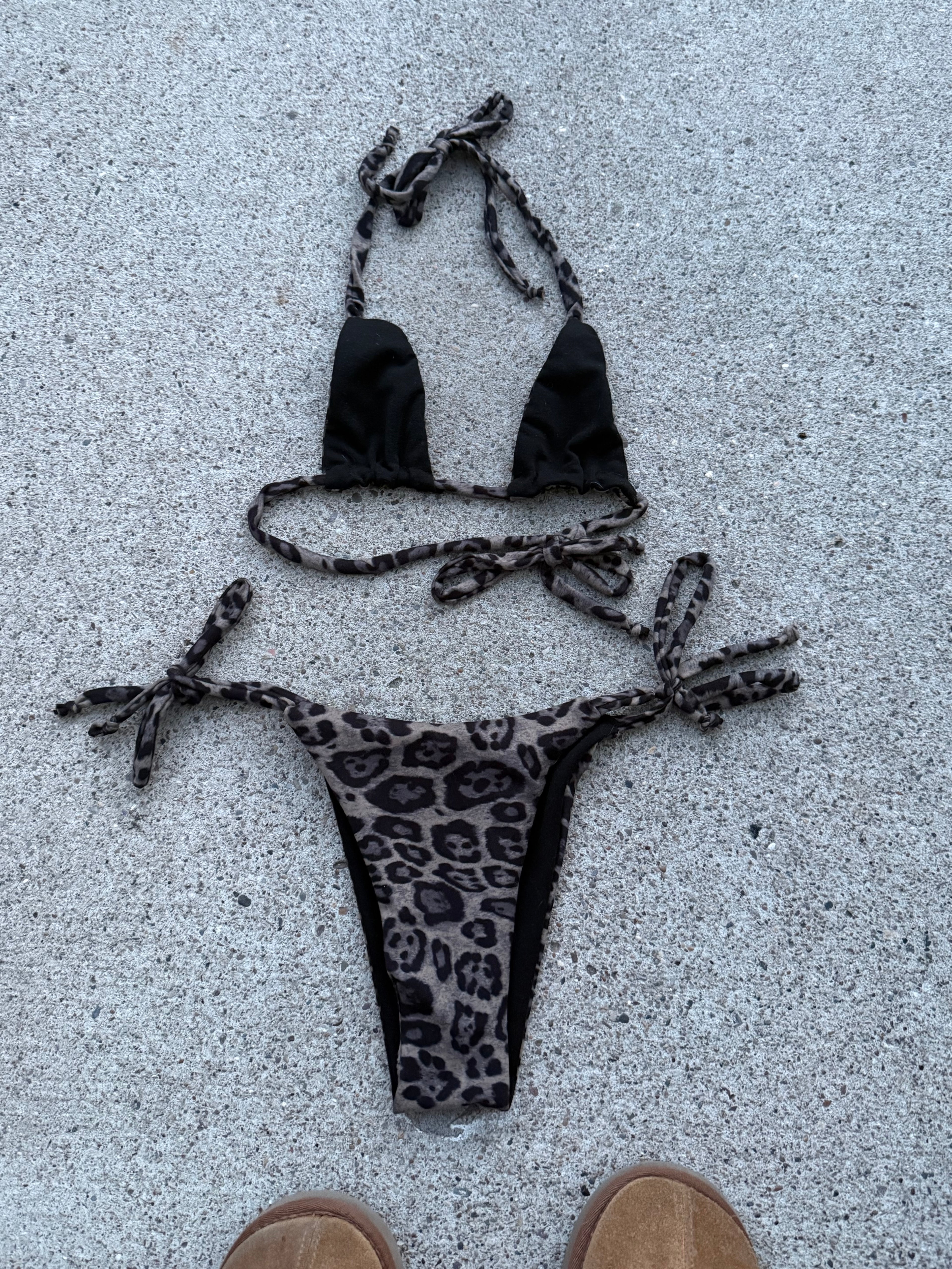 1:1 Reversible Animal Print Bikini
