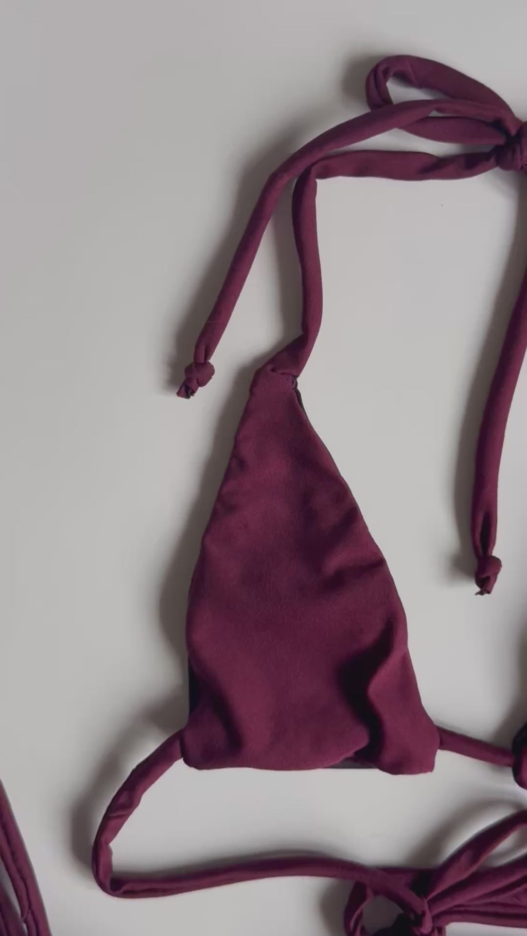 1:1 Handmade Upcycled String Tie Bikini